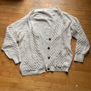 BDG Urban Outfitter white button up Cardigan